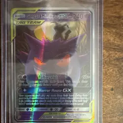 Pokemon Gengar & Mimikyu GX TAG TEAM SM-Team Up 53/181 Ultra Rare Holo - Image 1