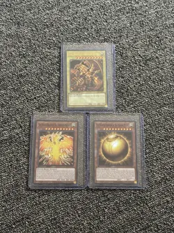Yu-Gi-Oh! Lot Of Five!! The Winged Dragon Of Ra And More!!! - Image 1