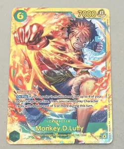 Monkey.D.Luffy OP13-118 SEC One Piece TCG Carrying On His Will Near Mint ENG - Image 1