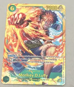 Monkey.D.Luffy OP13-118 SEC One Piece TCG Carrying On His Will Near Mint ENG - Image 2