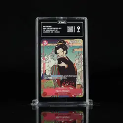 2024 Nico Robin One Piece English Version 1st Anniversary Set OP01-017 TAG 9 - Image 1