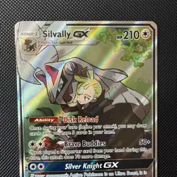 Pokemon Card - Silvally GX Cosmic Eclipse Alt Art Holo Card 227/236 2019 - M/NM - Image 2