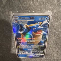 Pokemon Blastoise GX Ultra Rare Holo SM-Unbroken Bonds 35/214 Card - Image 1