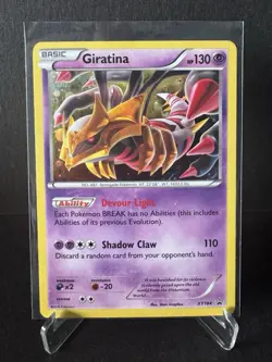 GIRATINA XY184 Cosmos Holo - Rare Black Star Promo Pokemon Card - Image 1
