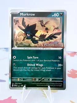 Murkrow - 021 (Prerelease) 021 Sv: Scarlet & Violet Promo Cards Holo - Image 1