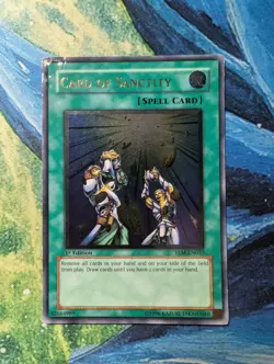 Card of Sanctity - TLM-EN037 - Ultimate Rare - 1st Ed. - Damaged (See Picture) - Image 1