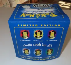 1999 Burger King Pokemon 23K Gold-Plated - Poliwhirl - Card Sealed - Blue box LE - Image 4