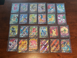 Pokemon TCG 50 Card Lot Full Art V Ultra Rare & Black Star Promo NM/M - Image 2