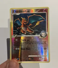 Pokemon Card- Charizard G LV.65 Reverse Holo- Supreme Victors MP 20/147 - Image 2