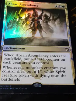 Abzan Ascendancy FOIL , Khans of Tarkir , LP , MTG, FREE SHIPPING - Image 2