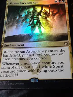 Abzan Ascendancy FOIL , Khans of Tarkir , LP , MTG, FREE SHIPPING - Image 3