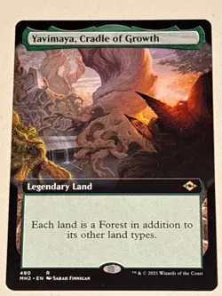 MTG: Modern Horizons 2: Yavimaya, Cradle of Growth (Extended Art) (LP) - Image 1