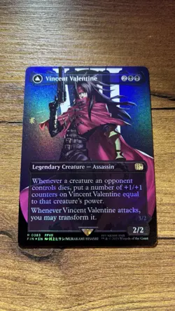 Vincent Valentine (Borderless) FOIL - FINAL FANTASY (FIN) (383) - Image 1