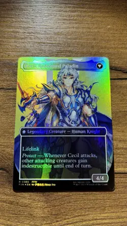 Cecil, Dark Knight (Borderless) FOIL - FINAL FANTASY (FIN) (380) - Image 2