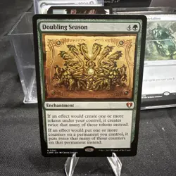 MTG Magic the Gathering Doubling Season (283/1173) Commander Masters NM - Image 1