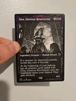 1x Gisa, Glorious Resurrector SHOWCASE Innistrad Midnight Hunt NM MTG Magic EDH - Image 1
