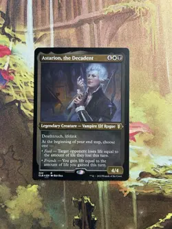 1X NM Astarion, the Decadent Etched Foil Commander Legends Baldur's Gate - Image 1