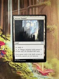 1x Access Tunnel - Strixhaven: School of Mages - Near Mint, English - MTG! - Image 1
