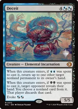 Deceit Promo Pack Lorwyn Eclipsed NM MTG - Image 1