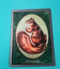 Squirrel Token - Unglued - MTG - Magic the Gathering - Image 1