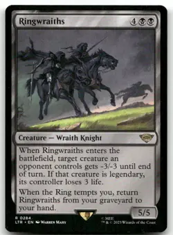 Ringwraiths #284 (NM) Lord of the Rings LTR Magic MTG - Image 1