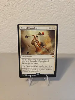 MTG Axis Of Mortality LP Ixalan - Image 1