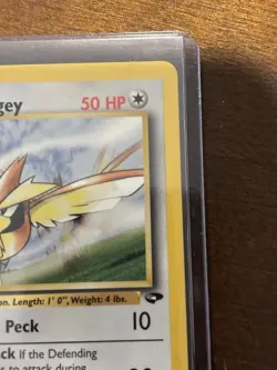 Pokemon TCG Koga's Pidgey 1st Edition Gym Challenge 80/132 50 HP Basic WOTC - Image 4