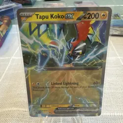 Tapu Koko Ex 51/159 Journey Together- Double Rare - Pokemon TCG English NM+ - Image 1