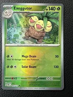 Exeggutor – 002/131 – Master Ball Reverse Holo – Prismatic Evolutions – Pokemon - Image 1