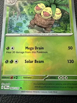 Exeggutor – 002/131 – Master Ball Reverse Holo – Prismatic Evolutions – Pokemon - Image 2