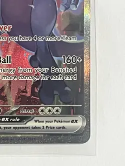 Pokemon TCG Team Rocket's Mewtwo EX 231/182 Destined Rivals SIR - Image 5