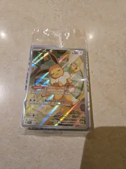 Eevee Pokemon Prismatic Evolutions Promo SVP 173 Sealed With Dividers New. - Image 1