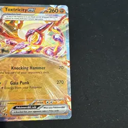 100/182 Toxtricity ex - Paradox Rift - Pokemon TCG Scarlet & Violet Double Rare - Image 5