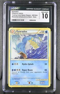 Gyarados *CGC 10* Holo *Classic Collection* #7 * Pokemon - Image 1