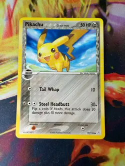 Pikachu 79/110 LP-NM Holon Phantoms 2006 Pokemon TCG - Image 1