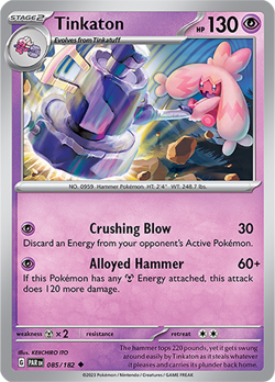 Tinkaton 85 | Near Mint | SV04: Paradox Rift Pokemon TCG - Image 1