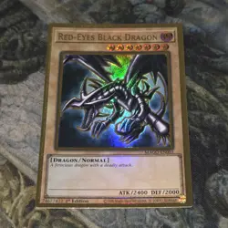 Yugioh Maximum Gold El Dorado • Red-Eyes Black Dragon & 7 Bonus Cards ◇ 8 - Image 1