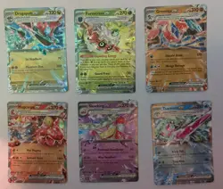 Lot Of Six (6) Tera Pokemon ex Cards - All NM; Free Shipping - Image 1