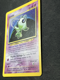 Pokemon Celebi 3/64 Neo Revelation Holo Rare Ungraded Childhood Collection Card - Image 3