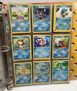 Pokemon Vintage Card Collection Lot Binder Some Holos 1999 to early 2000s🔥🔥🔥 - Image 4