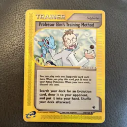 Professor Elm's Training Method - Expedition 148/165 Pokemon Card - Image 1