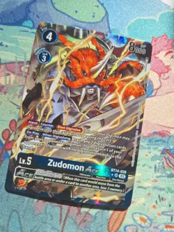 Zudomon BT14-026 Alt Alternate Art Near Mint Unplayed Digimon Card - Image 1