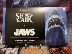 MTG | Jaws Terror Of Amity Island ✨FOIL✨ [Secret Lair] Sealed Pack - Image 1
