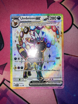 Umbreon ex 176 Promo Prismatic Evolutions Premium Figure Collection Holo Pokemon - Image 2