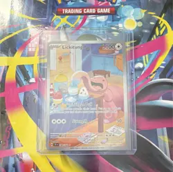 Pokemon Lickitung 180/162 SV05: Temporal Forces Holo Illustration Rare - Image 1