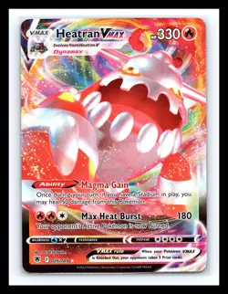 💥 Heatran VMAX 026/189 Astral Radiance Full Art Ultra Rare Holo Pokemon TCG - Image 1