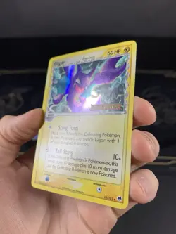 Pokemon TCG Card Gligar Ex Dragon Frontiers 16/101 2006 Reverse Stamped Holo MP - Image 5