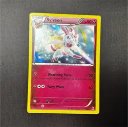 Pokemon Sylveon 30/30 XY Trainer Kit Reverse Holo Common Fairy 90HP TCG Card - Image 1