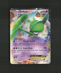 Gallade EX XY45 XY Black Star Promo Holo Pokemon Card LP - Image 1