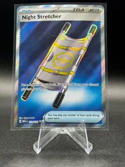 Night Stretcher 173/132 Me01: Mega Evolution Holo Pokemon TCG - Image 1